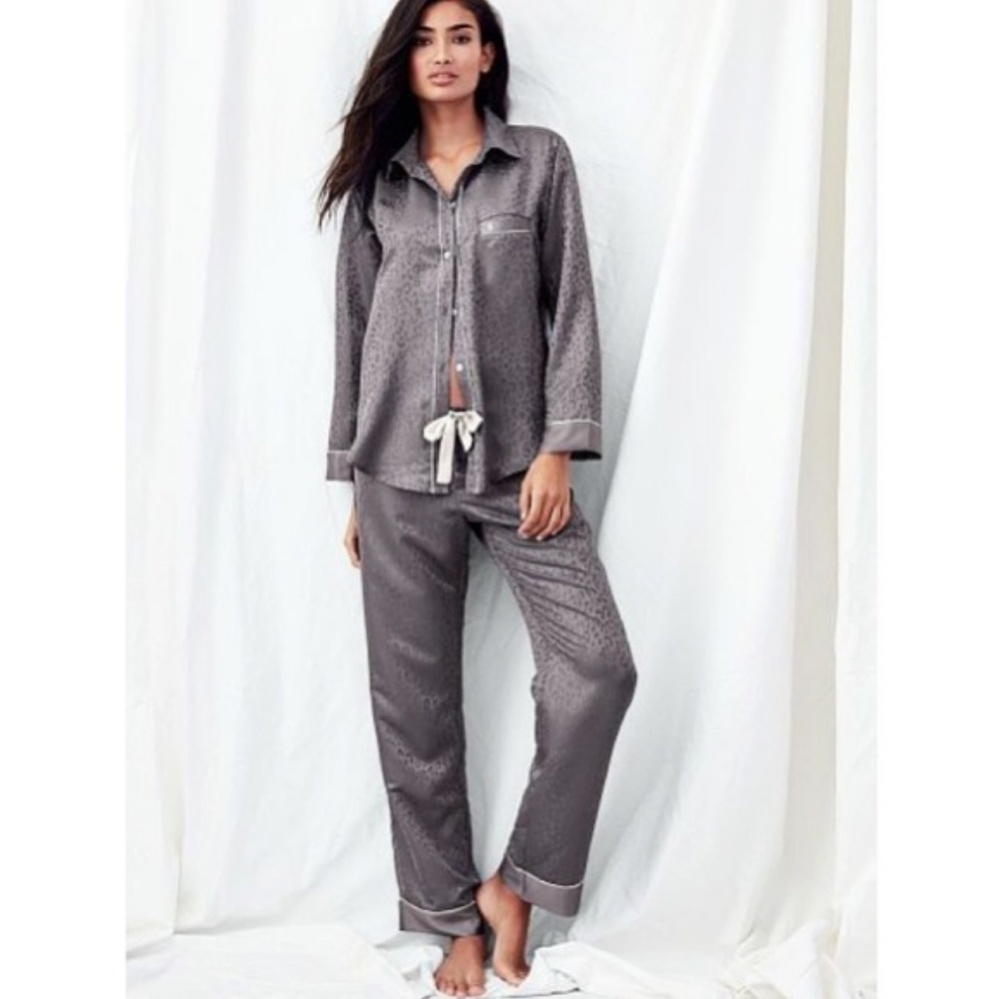 Victoria Secret Afterhours Satin Pajamas Set